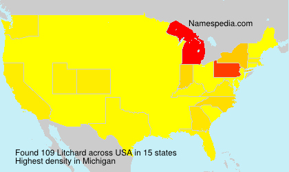 Surname Litchard in USA Surname Litchard in USA