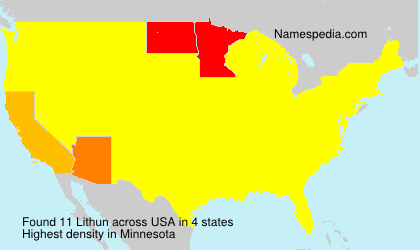 Surname Lithun in USA Surname Lithun in USA