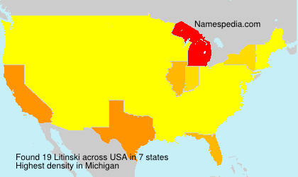 Surname Litinski in USA Surname Litinski in USA
