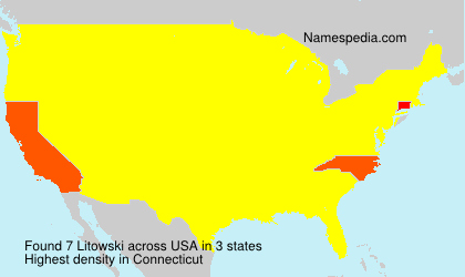 Surname Litowski in USA Surname Litowski in USA