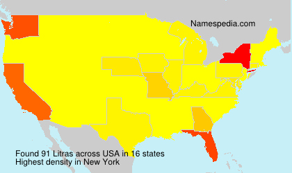 Surname Litras in USA Surname Litras in USA