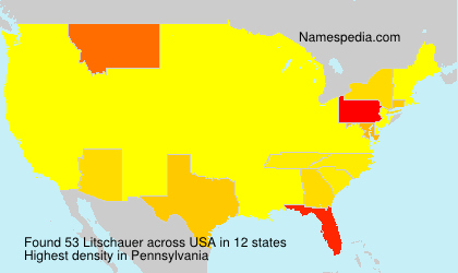 Surname Litschauer in USA Surname Litschauer in USA