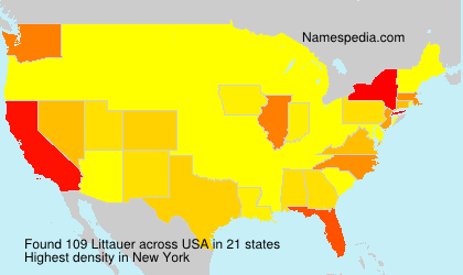 Surname Littauer in USA Surname Littauer in USA