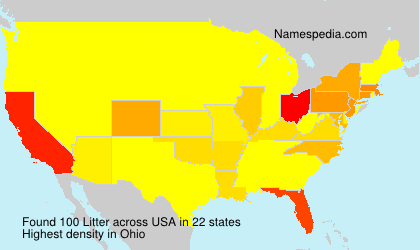 Surname Litter in USA Surname Litter in USA