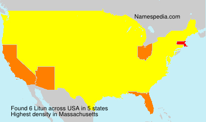 Surname Litun in USA Surname Litun in USA