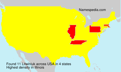 Surname Litwiniuk in USA Surname Litwiniuk in USA