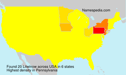 Surname Litwinow in USA Surname Litwinow in USA