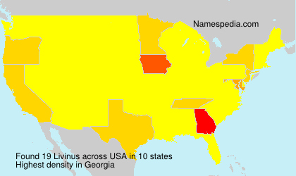 Surname Livinus in USA Surname Livinus in USA