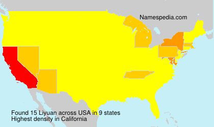 Surname Liyuan in USA Surname Liyuan in USA