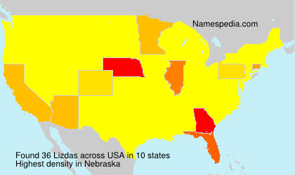 Surname Lizdas in USA Surname Lizdas in USA