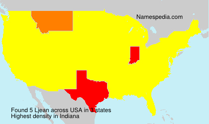 Surname Ljean in USA Surname Ljean in USA
