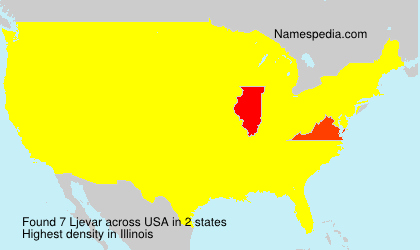 Surname Ljevar in USA Surname Ljevar in USA