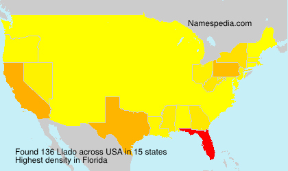Surname Llado in USA Surname Llado in USA