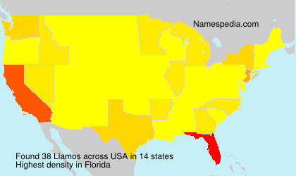 Surname Llamos in USA Surname Llamos in USA