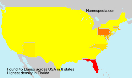 Surname Llanso in USA Surname Llanso in USA