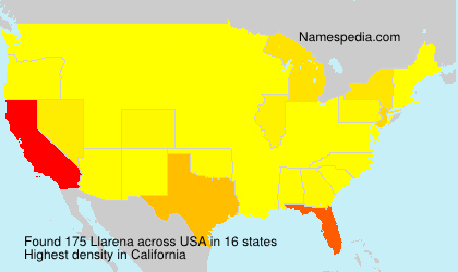 Surname Llarena in USA Surname Llarena in USA