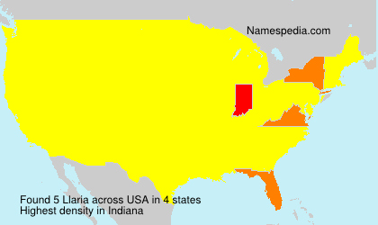Surname Llaria in USA Surname Llaria in USA