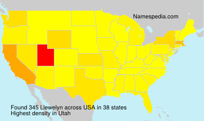 Surname Llewelyn in USA Surname Llewelyn in USA