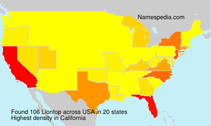 Surname Llontop in USA Surname Llontop in USA