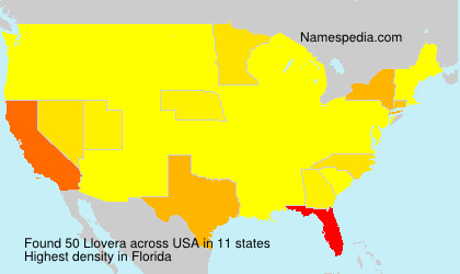Surname Llovera in USA Surname Llovera in USA