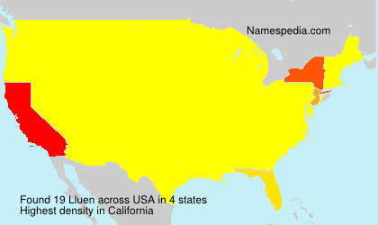 Surname Lluen in USA Surname Lluen in USA