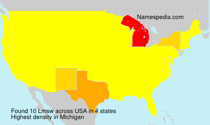 Surname Lmsw in USA Surname Lmsw in USA
