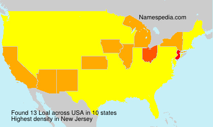 Surname Loal in USA Surname Loal in USA