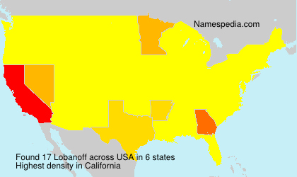 Surname Lobanoff in USA Surname Lobanoff in USA