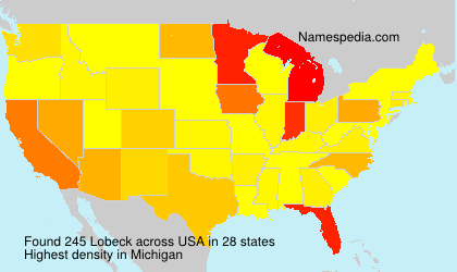 Surname Lobeck in USA Surname Lobeck in USA