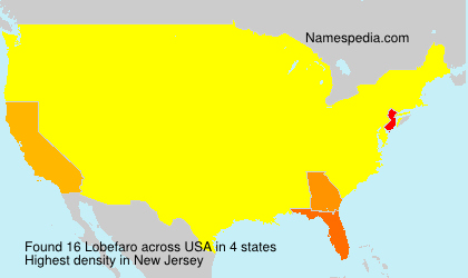 Surname Lobefaro in USA Surname Lobefaro in USA