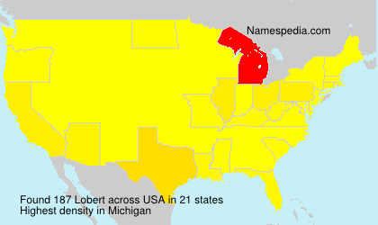 Surname Lobert in USA