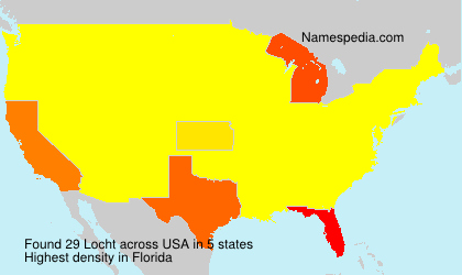 Surname Locht in USA Surname Locht in USA