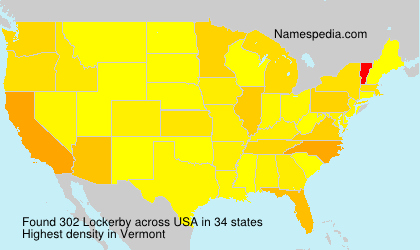 Surname Lockerby in USA Surname Lockerby in USA