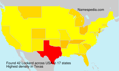 Surname Lockerd in USA Surname Lockerd in USA