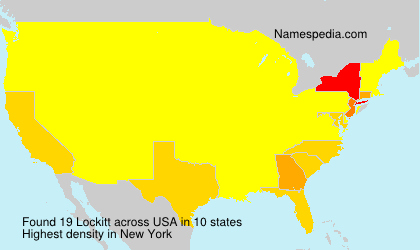 Surname Lockitt in USA Surname Lockitt in USA