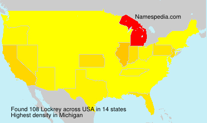 Surname Lockrey in USA Surname Lockrey in USA