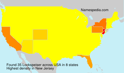 Surname Lockspeiser in USA Surname Lockspeiser in USA