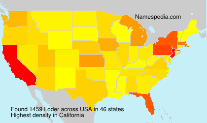 Surname Loder in USA Surname Loder in USA