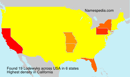 Surname Lodewyks in USA Surname Lodewyks in USA