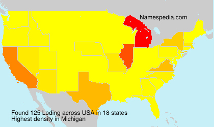Surname Loding in USA Surname Loding in USA