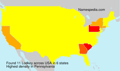 Surname Lodkey in USA Surname Lodkey in USA