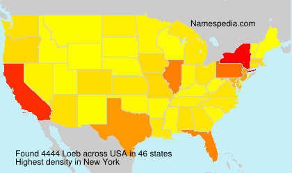 Surname Loeb in USA Surname Loeb in USA