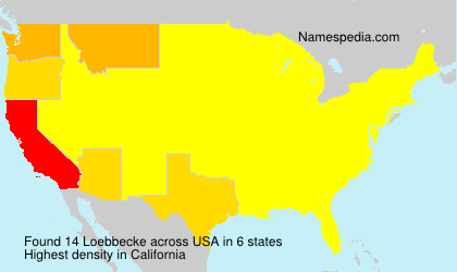 Surname Loebbecke in USA Surname Loebbecke in USA