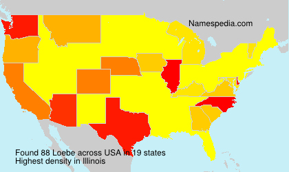 Surname Loebe in USA Surname Loebe in USA