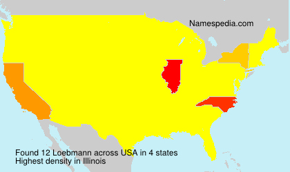 Surname Loebmann in USA Surname Loebmann in USA