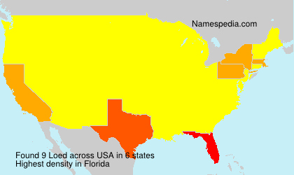 Surname Loed in USA Surname Loed in USA