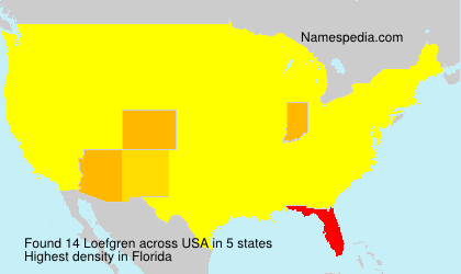 Surname Loefgren in USA Surname Loefgren in USA