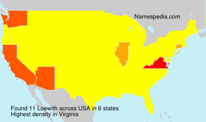Surname Loewith in USA Surname Loewith in USA
