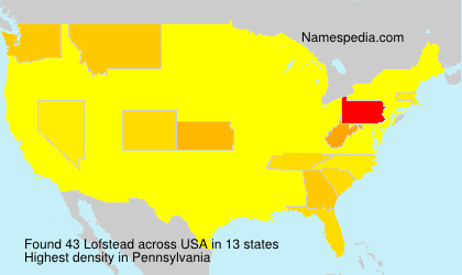 Surname Lofstead in USA Surname Lofstead in USA
