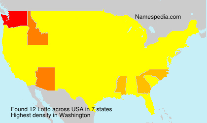 Surname Lofto in USA Surname Lofto in USA